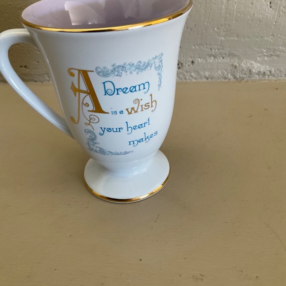 RARE New Cinderella Disney Teacup  A Dream Is a Wish Your Heart Makes Coffee Mug - Picture 5 of 11